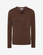 Sweater V Neck In Cashmere