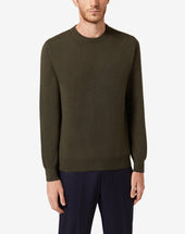 Girocollo In Cashmere Militare