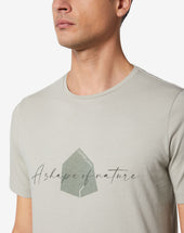 T Shirt Manica Corta Circle Stampata