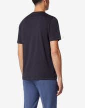 T Shirt Manica Corta Circle Con Ricamo