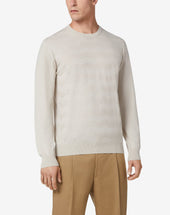 Sweater Girocollo Perla In Cotone