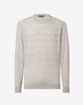 Sweater Girocollo Perla In Cotone
