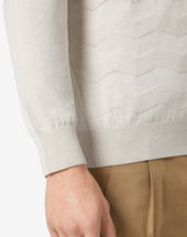 Sweater Girocollo Perla In Cotone