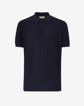 Polo Manica Corta In Sweater Diminuita