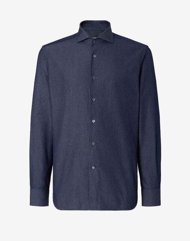 Shirt Circle Cotone Organico Colletto Aperto