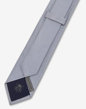 Tie Navy In Seta Con Disegno
