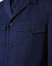 Jacket In Sweater Di Cotone Moulin
