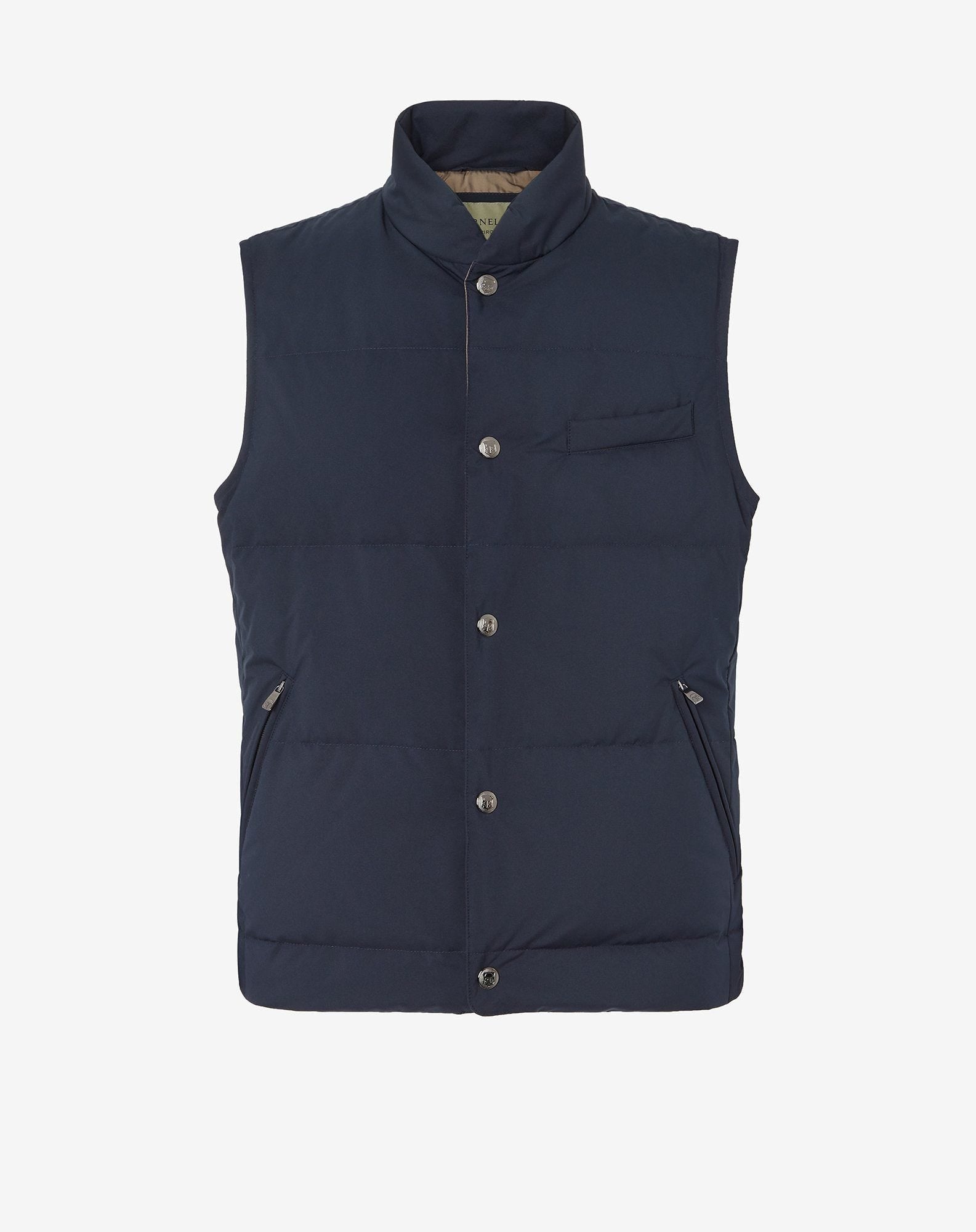 Gilet Imbottito In Piuma Riciclata