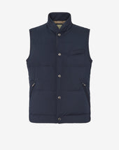 Gilet Imbottito In Piuma Riciclata