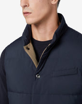 Gilet Imbottito In Piuma Riciclata