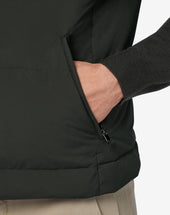 Gilet Scuro Imbottito In Piuma Riciclata