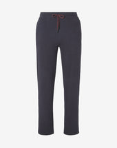 Pants In Felpa Di Cotone Smerigliato