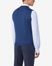 Gilet Bluette In Lana Merino