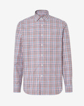 Shirt Multicolor In Cotone Disegno Vichy