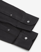 Shirt Nera In Jersey Di Cotone