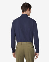 Shirt In Popeline Di Puro Cotone