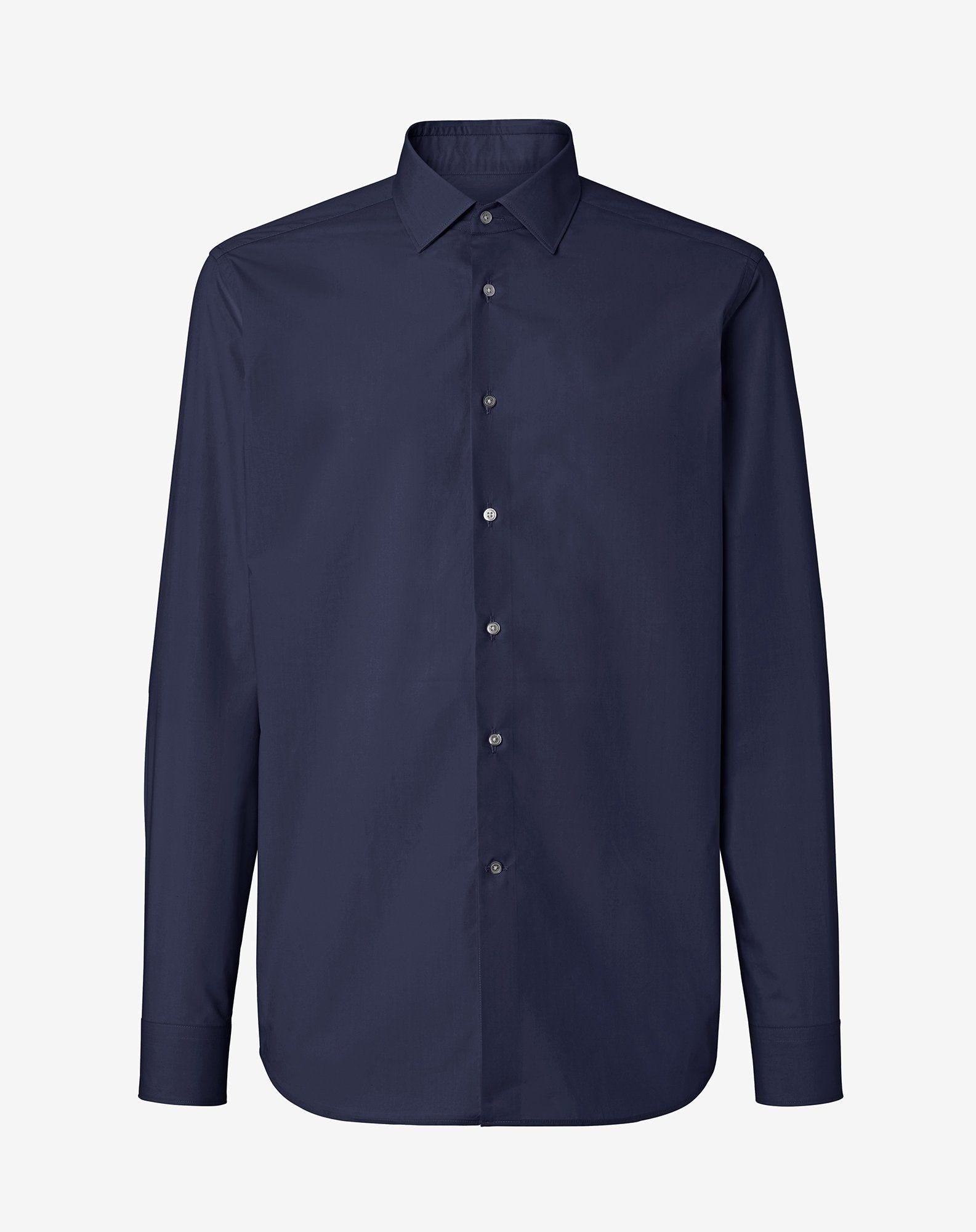 Shirt In Popeline Di Puro Cotone
