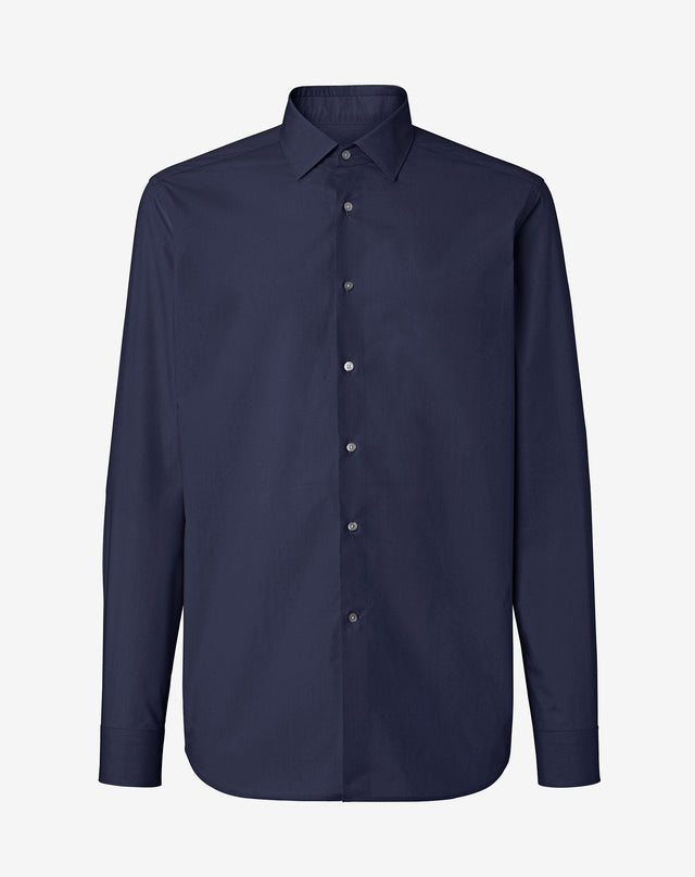 Shirt In Popeline Di Puro Cotone