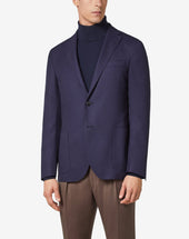 Jacket Due Bottoni In Lana