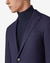 Jacket Due Bottoni In Lana