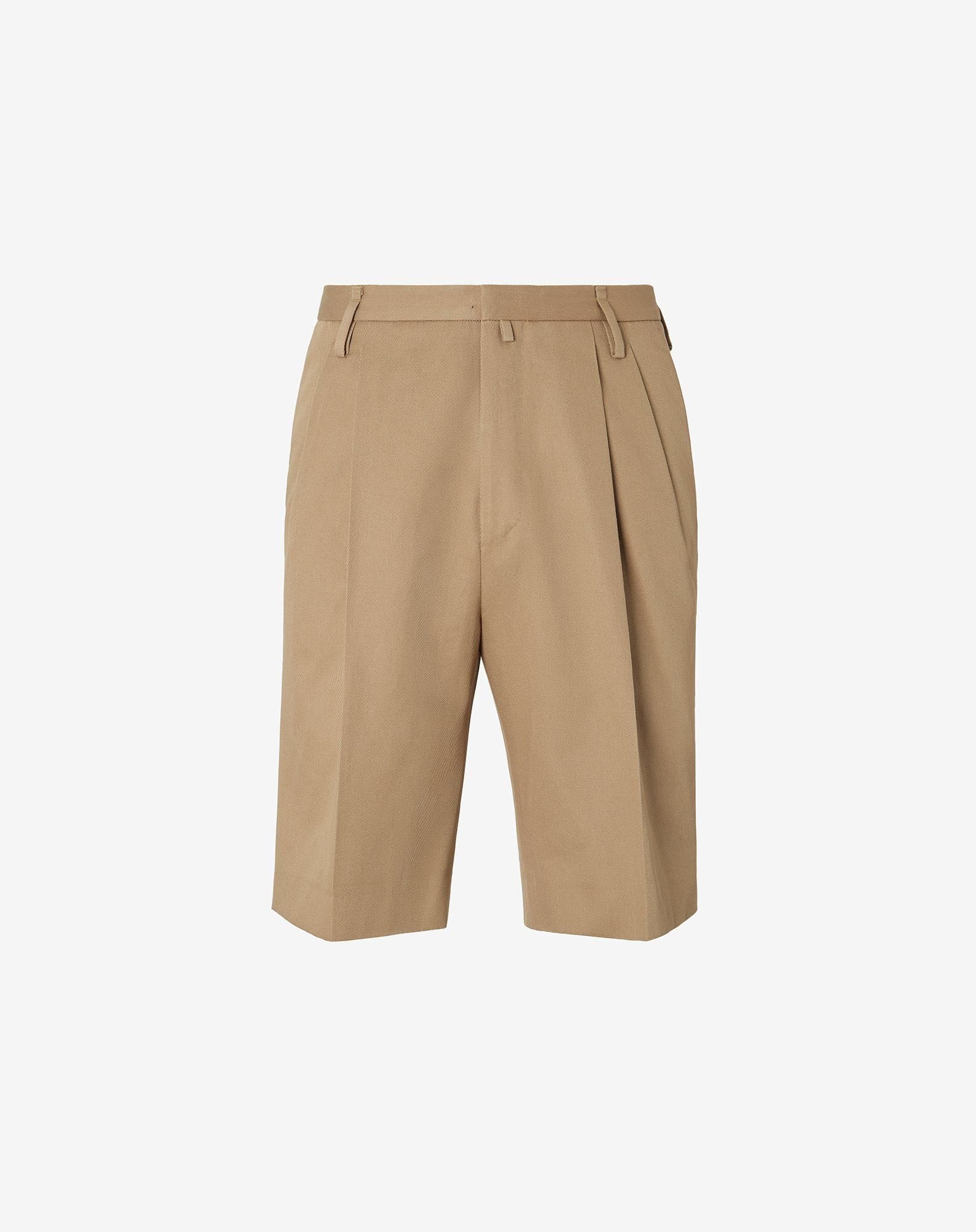 Bermuda beige in cotone biologico