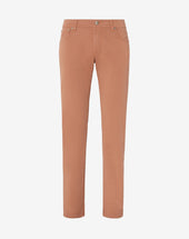 Pants 5 Tasche Terra Bruciata In Cotone