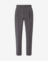 Pants Grigi In Lana S120s