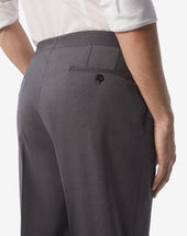 Pants Grigi In Lana S120s
