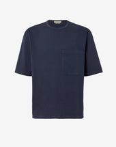 T Shirt Girocollo In Cotone Biologico