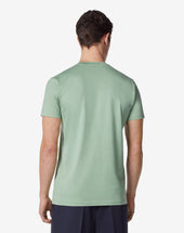 T Shirt In Cotone Biologico Con Logo