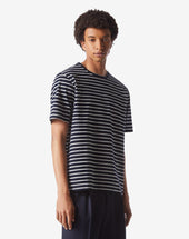 T Shirt Girocollo In Cotone Sostenibile