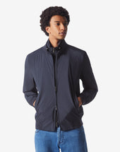 Bomber Tecnico Imbottito Con Cappuccio
