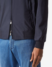 Bomber Tecnico Imbottito Con Cappuccio