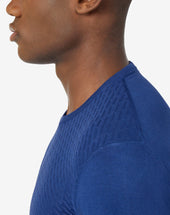 Sweater Girocollo Cina In Cotone Pima