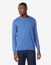 Sweater Girocollo In Cotone Pima