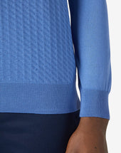 Sweater Girocollo In Cotone Pima