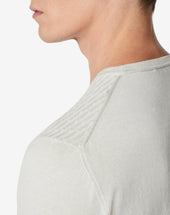 Sweater Girocollo Chiaro In Cotone Pima