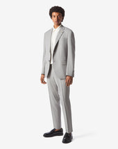 Suit Grigio In Lana Stretch