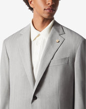 Suit Grigio In Lana Stretch