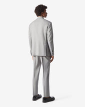 Suit Grigio In Lana Stretch