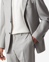 Suit Grigio In Lana Stretch