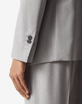 Suit Grigio In Lana Stretch