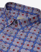 Shirt In Seta Stampata