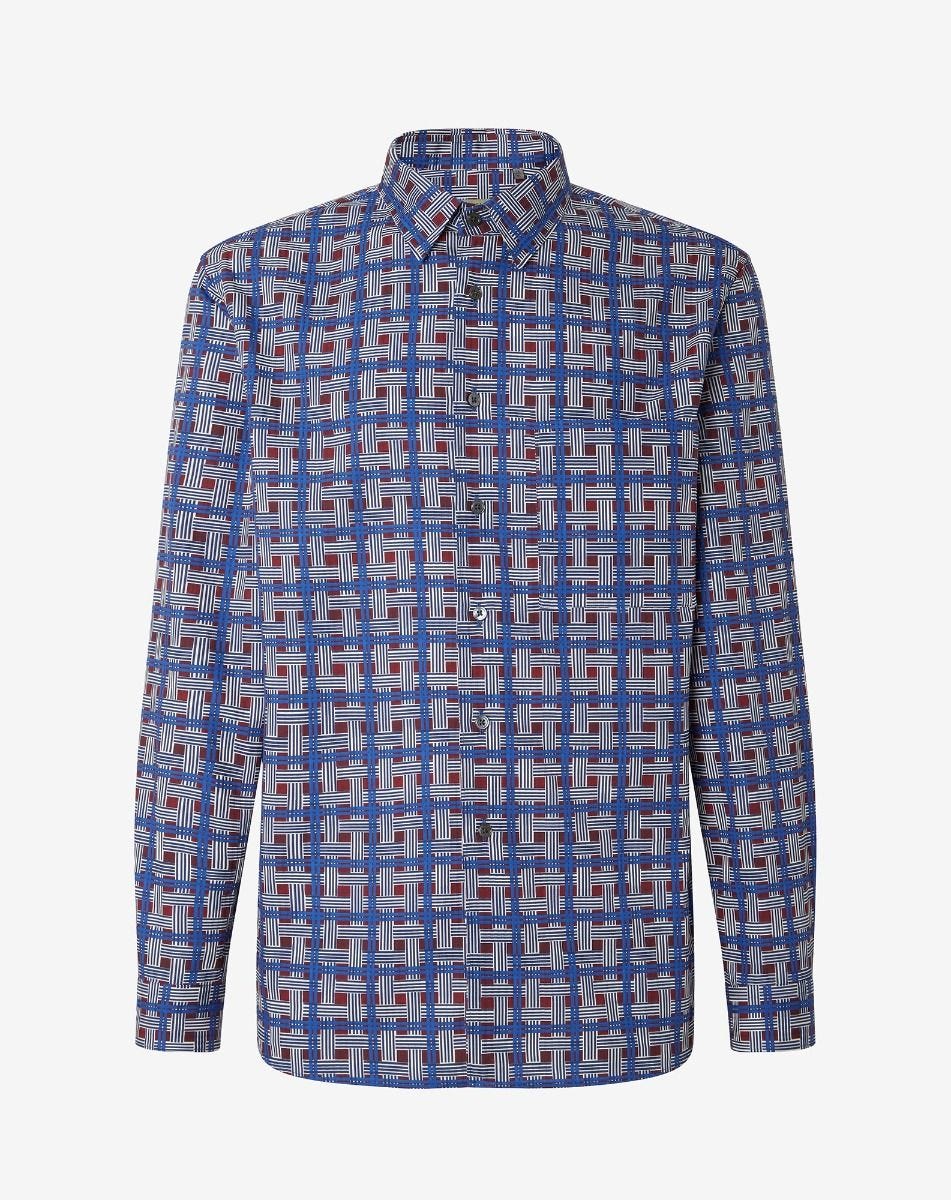 Shirt In Seta Stampata
