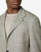 Jacket Due Bottoni In Cotone