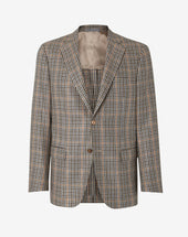 Jacket A Due Bottoni In Seta