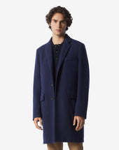Coat In Jersey Di Lana