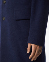 Coat In Jersey Di Lana
