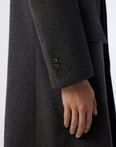 Coat Doppiopetto In Beaver Di Cashmere