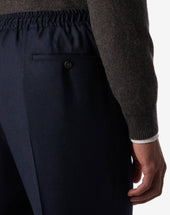 Pants 1 Pince In Flanella Di Lana